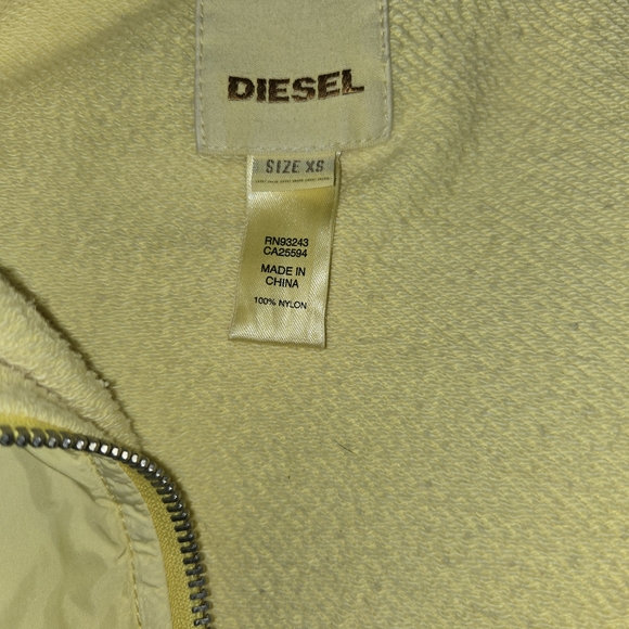Diesel Women's Vibrant Yellow Bomber Jacket - Picture 8 of 11